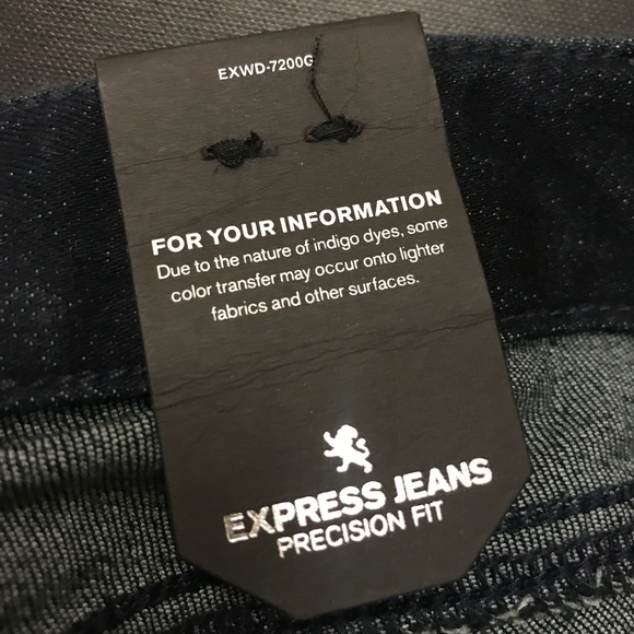 Express NWT Stella Low Rise Jean Legging Dark Wash - Picture 6 of 7